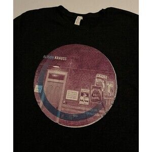 Alison Krauss Bluegrass Country Music T-Shirt MEDIUM Album Tour Fiddle Concert